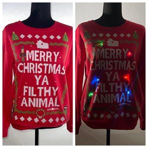 Home Alone Light Up Sweathshirt